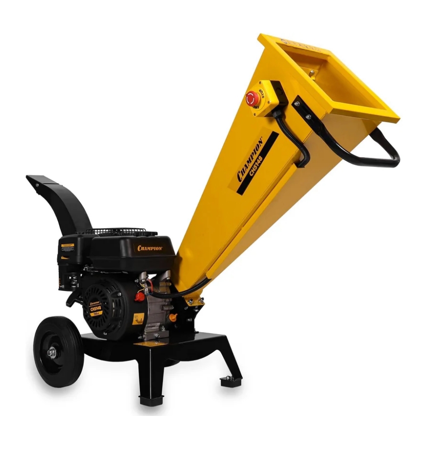 Изображение товара Бензиновый измельчитель Champion CH5148 6.5 л.с. мощный с ножами и колесами