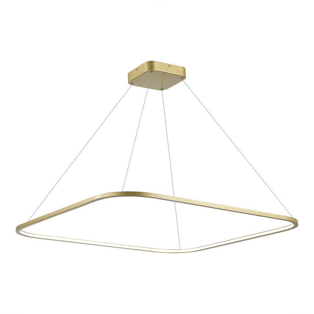 Изображение товара Подвесной светодиодный светильник ST Luce модель ST610.243.52, 47W, нейтральный белый, золотистый д