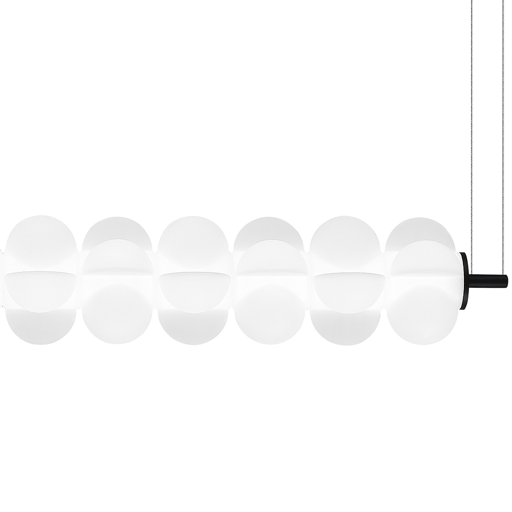 Изображение товара Светильник подвесной светодиодный ST Luce Talisman Sl6121.413.01 10 м² теплый белый (желтый) свет цвет черный