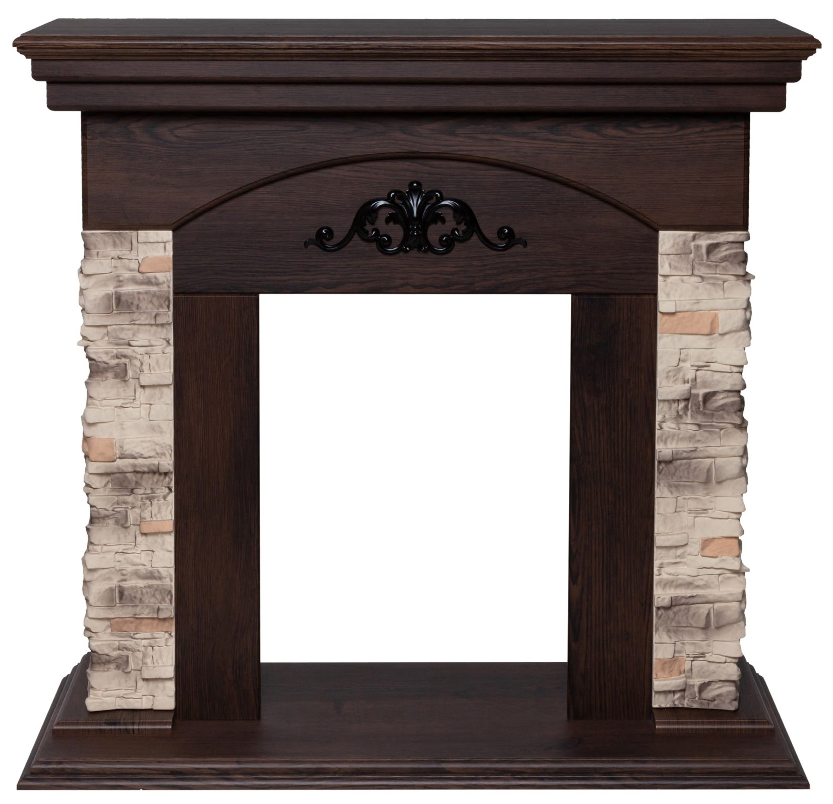 Изображение товара Обрамление для камина Real Flame Roksanni Classic STD NT-F316 фактурный орех