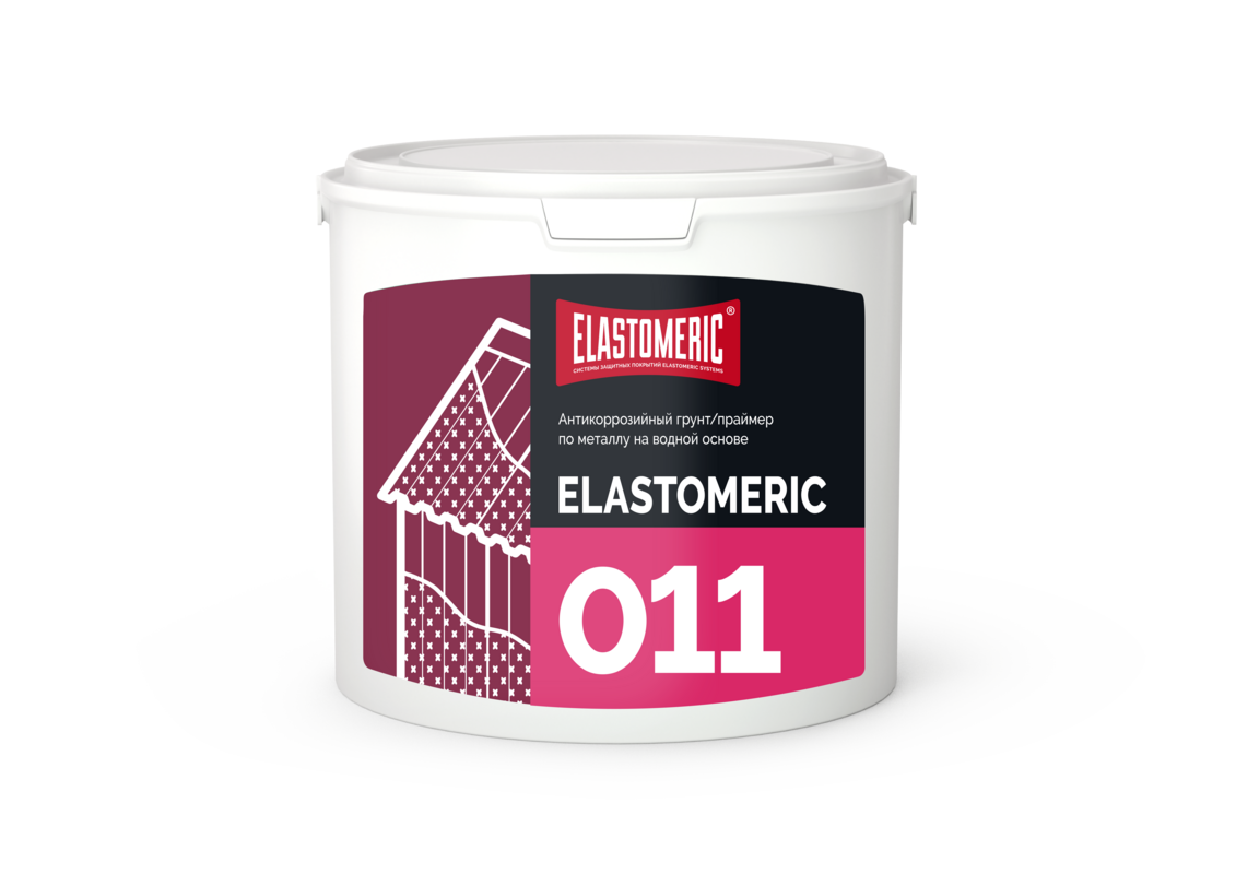 Изображение товара Грунтовка по металлу Elastomeric Systems антикоррозионная цвет розовый 3 кг