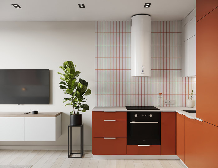 Кухня в цвете Terra Кухня в цвете Terra