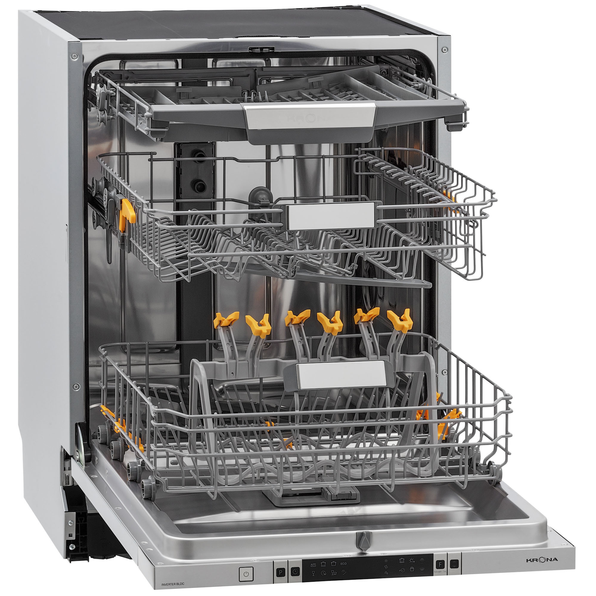 Изображение товара Посудомоечная машина Krona Martina 60 BI 14 комплектов 8 программ нержавеющая сталь