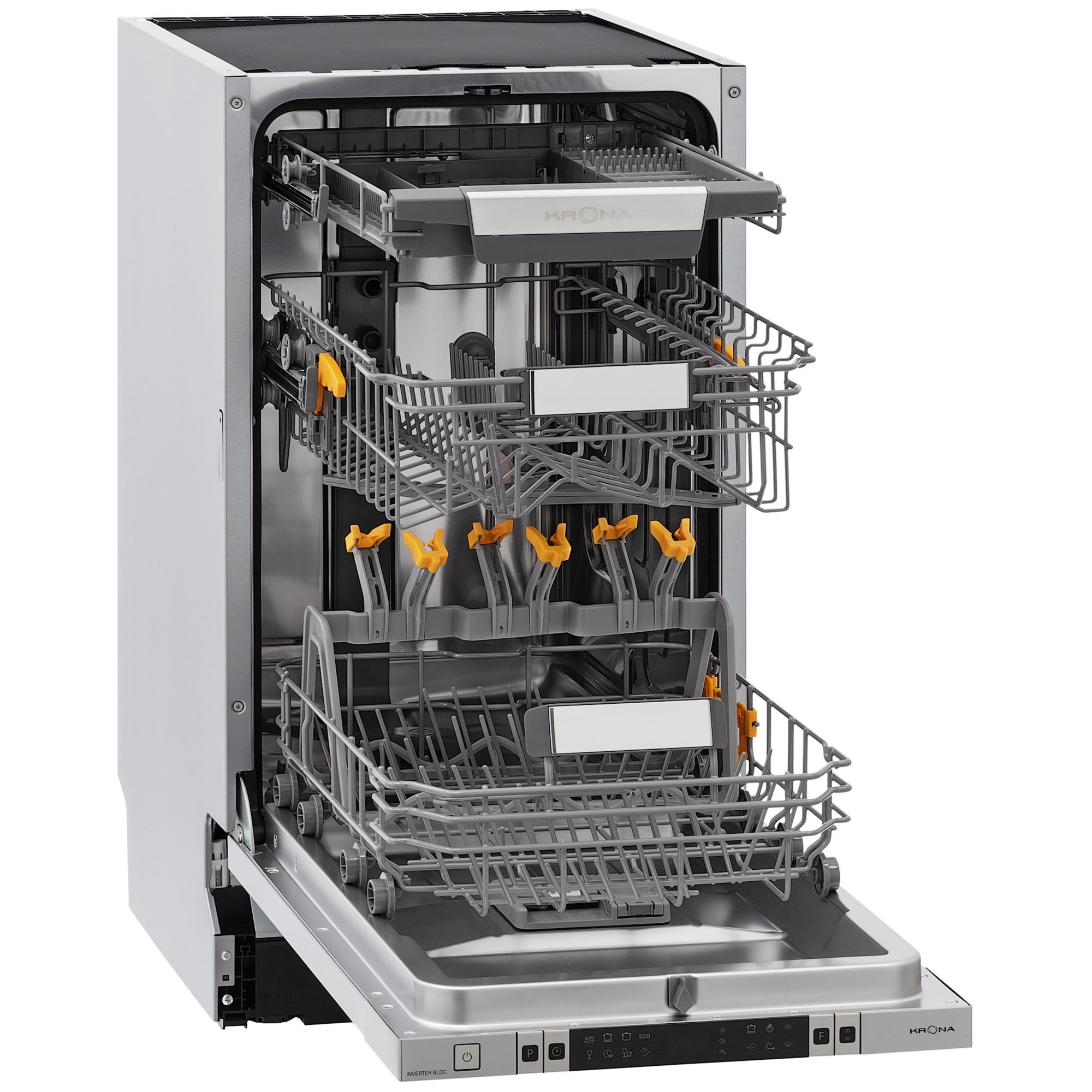 Изображение товара Посудомоечная машина Krona Martina 45 BI 8 программ ширина 45 см автоматическая сушка