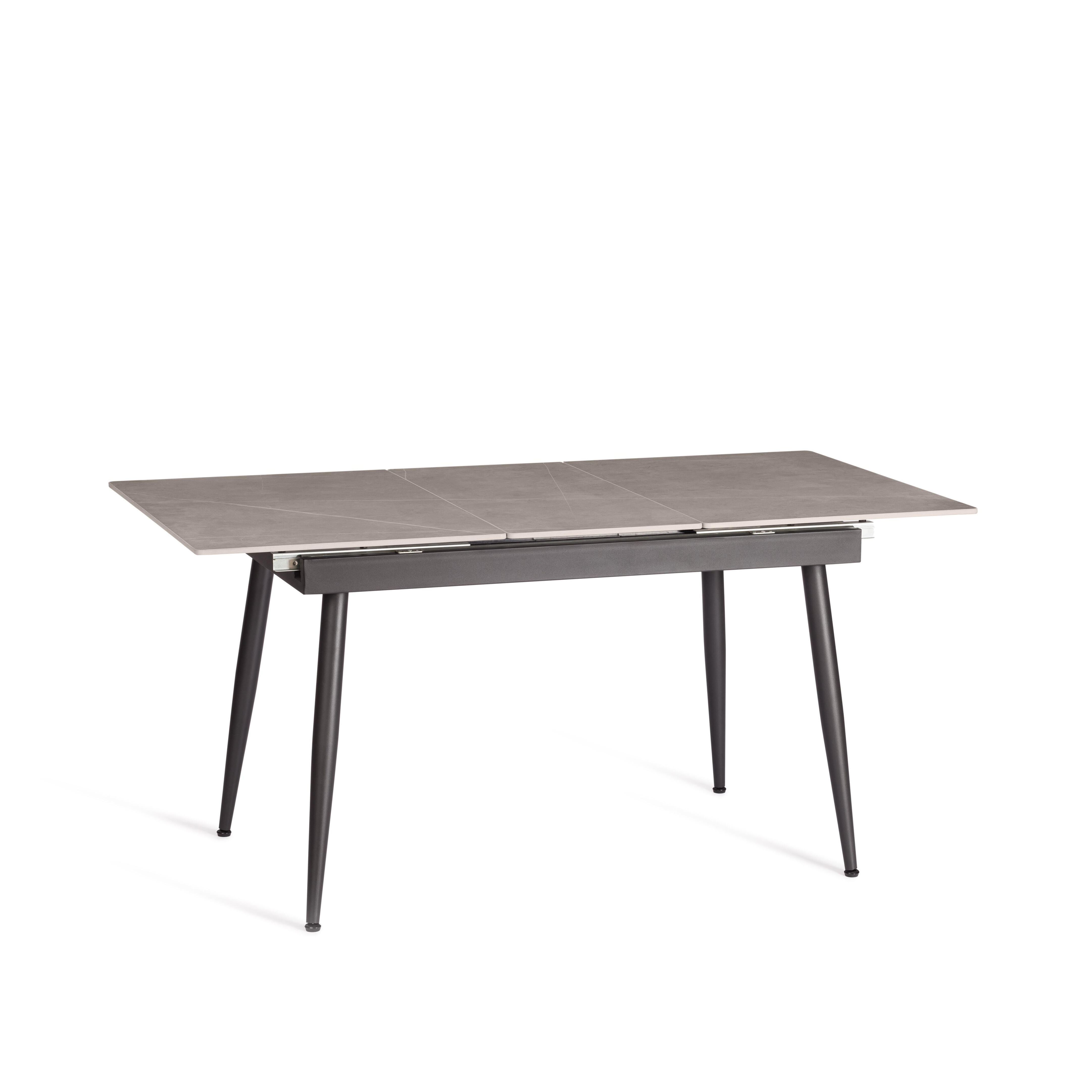 Изображение товара Кухонный стол прямоугольный Tetchair Balmoral/балморал 120x160 см керамика цвет антрацит