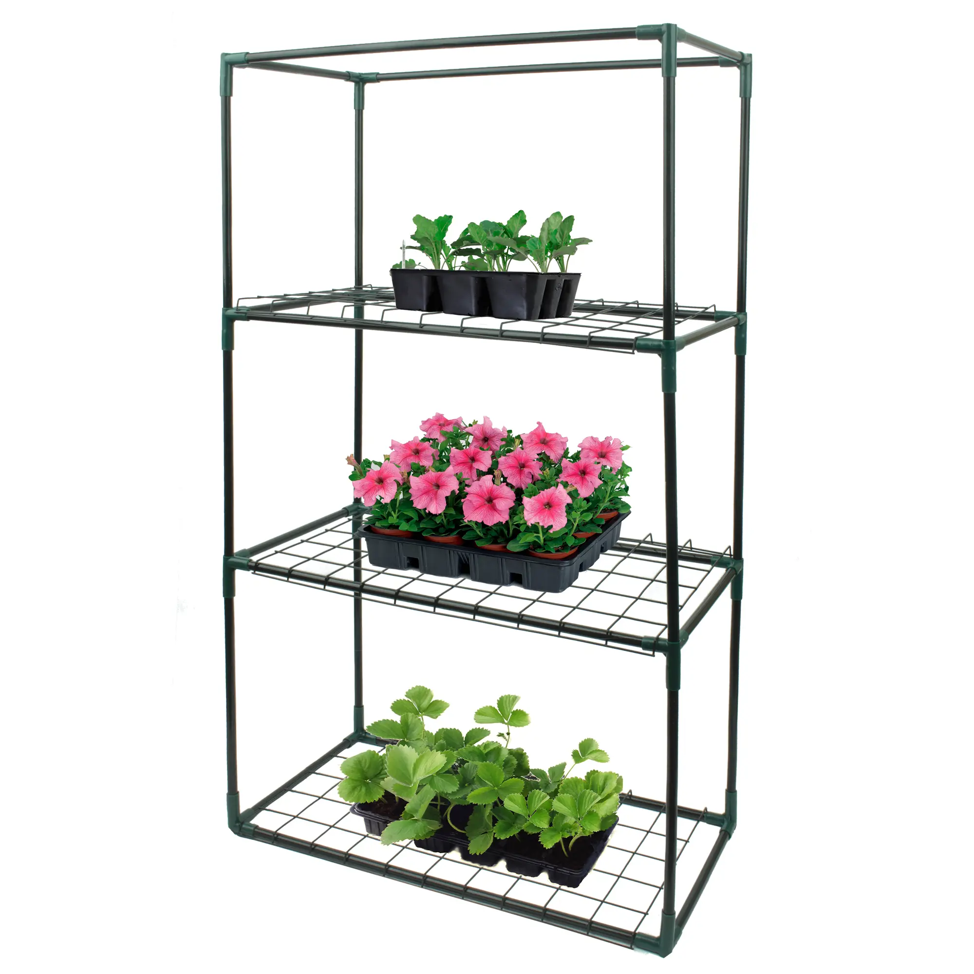 Стеллаж Garden Show для рассады 3 полки 80x40x24 см - 1