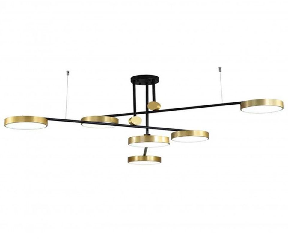 Изображение товара Люстра потолочная светодиодная KINK LIGHT 07647-6.20 4000K черная для натяжных потолков