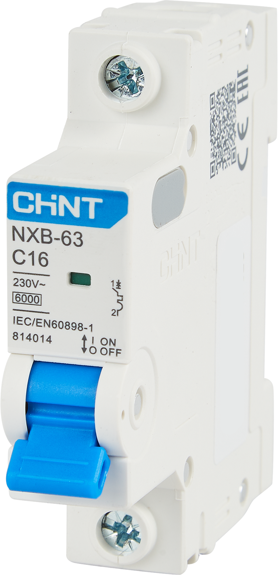 Изображение товара Автоматический выключатель CHINT NXB-63 1P C16 А 6 кА