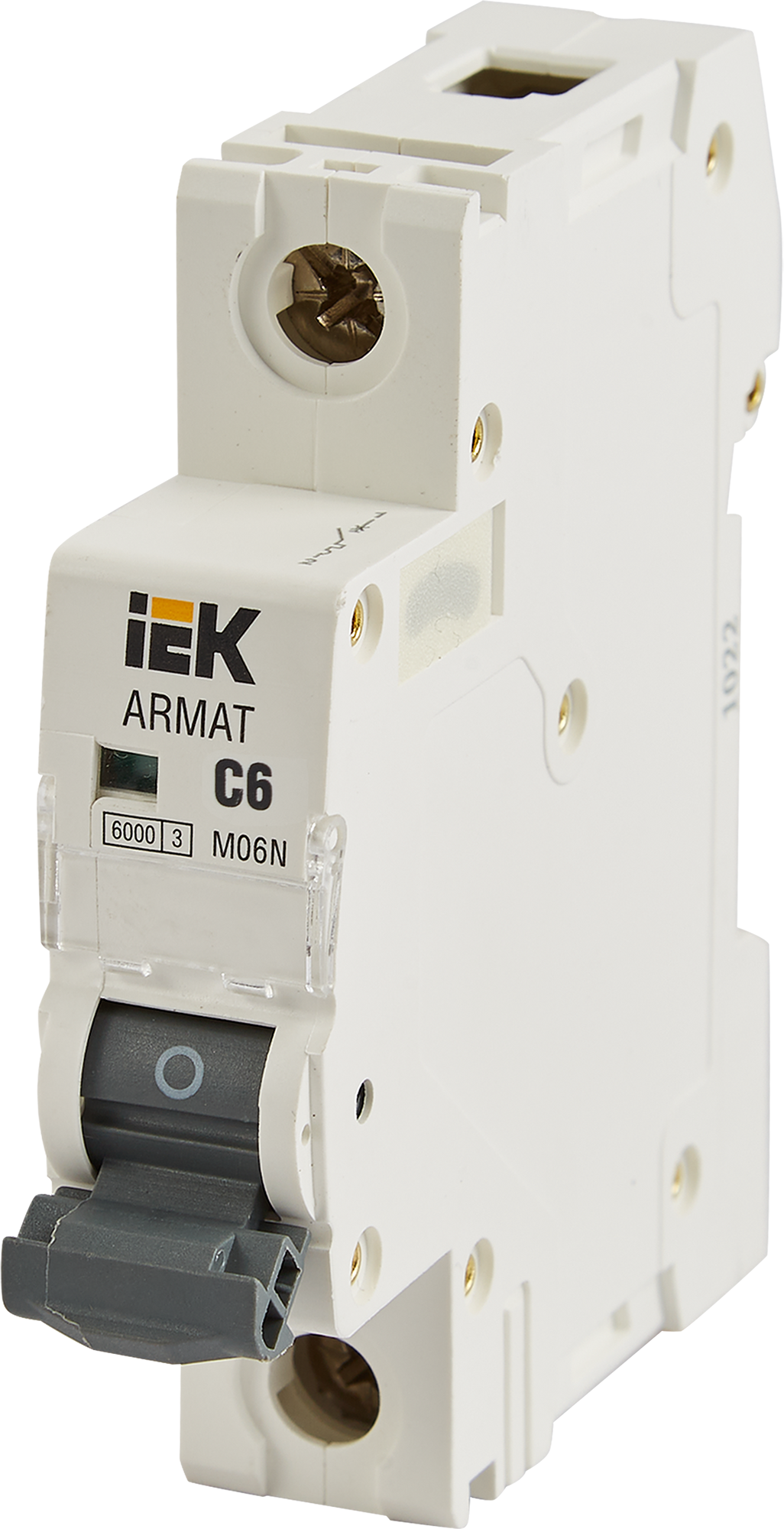Изображение товара Автоматический выключатель IEK Armat M06N 1P C6 А 6 кА