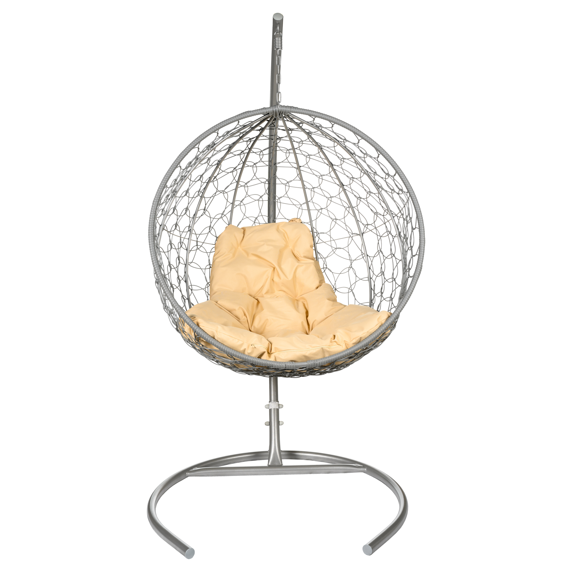 Изображение товара Кресло подвесное Bigarden KokosGreyB 95 см x 75 см x 115 см искусственный ротанг бежевый