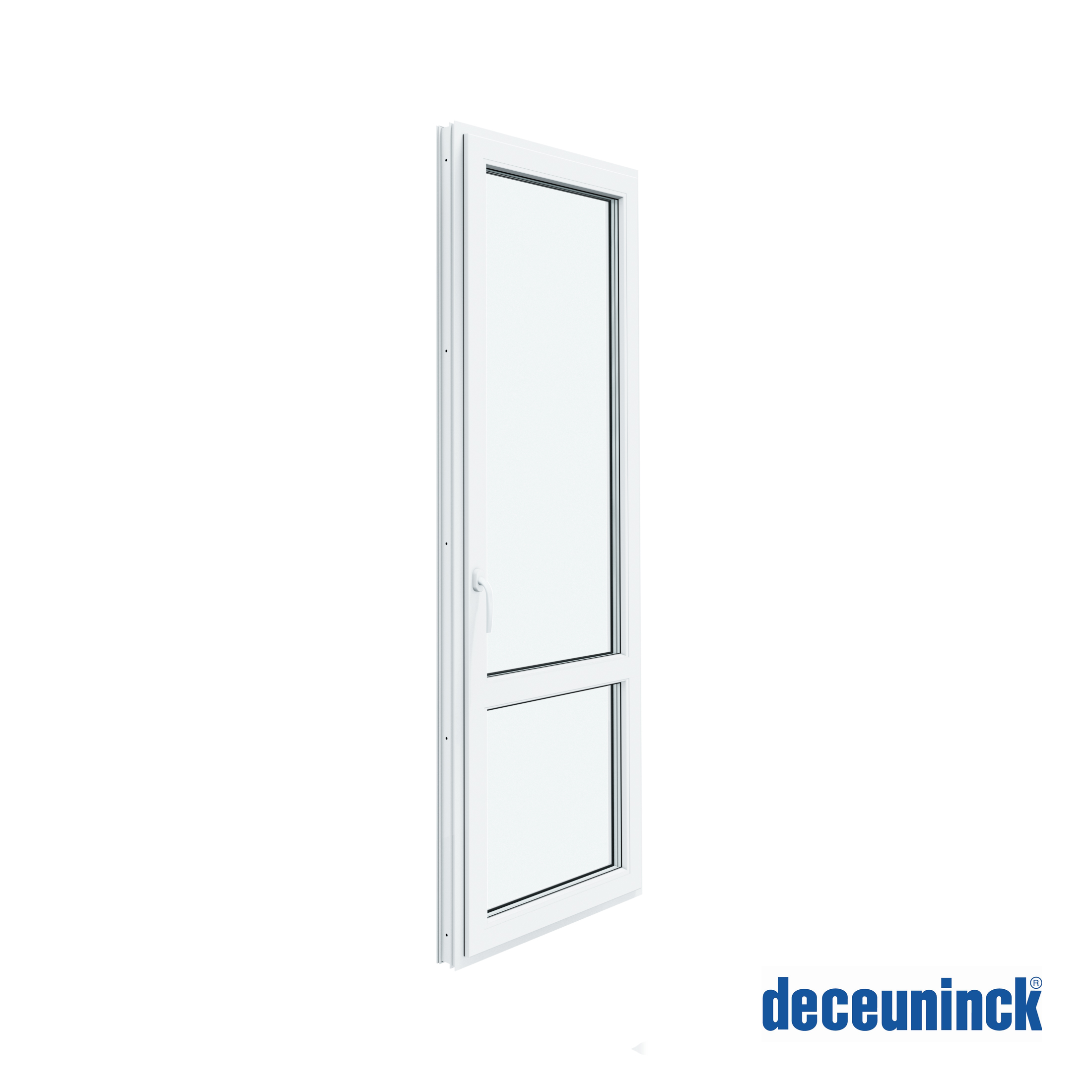 Изображение товара Балконная дверь ПВХ Форвард DECEUNINCK, 70x215 см, правая, 2-камерный стеклопакет