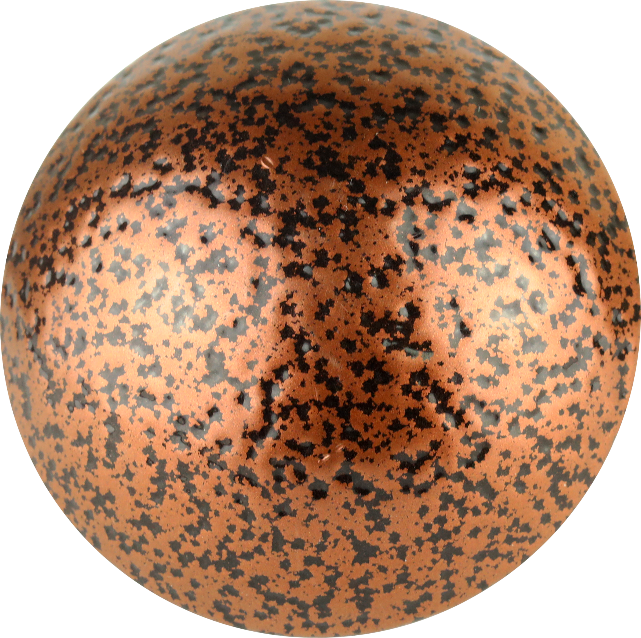 Ручка-кнопка дверная РК2-1 цвет медь