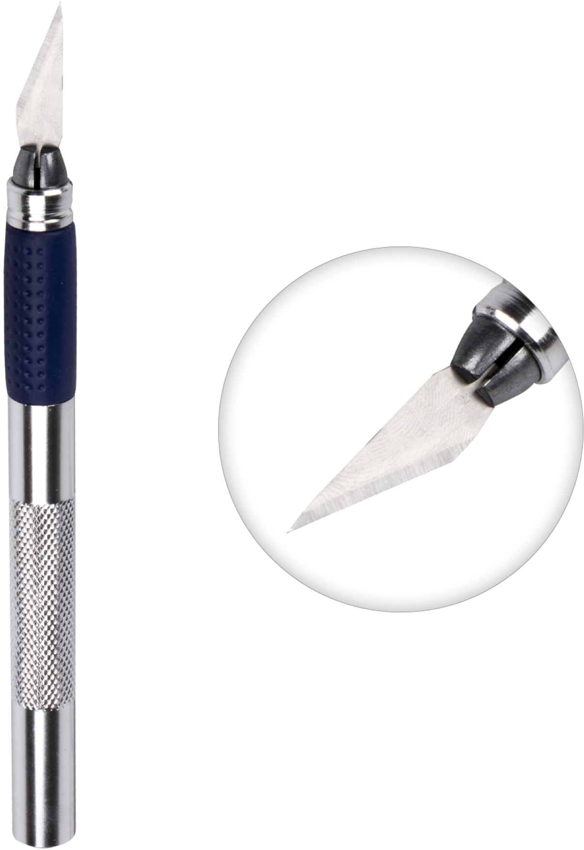 Изображение товара Ручной строительный нож Rexant 12-4909, металлический корпус, 147 мм