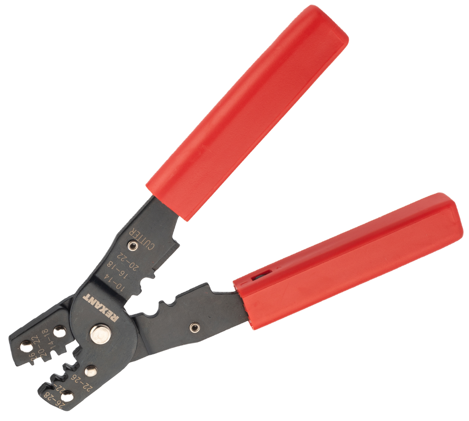 Изображение товара Кримпер Rexant HT-202B 12-3032 для обжима клемм кабелей 0,10-6 мм²