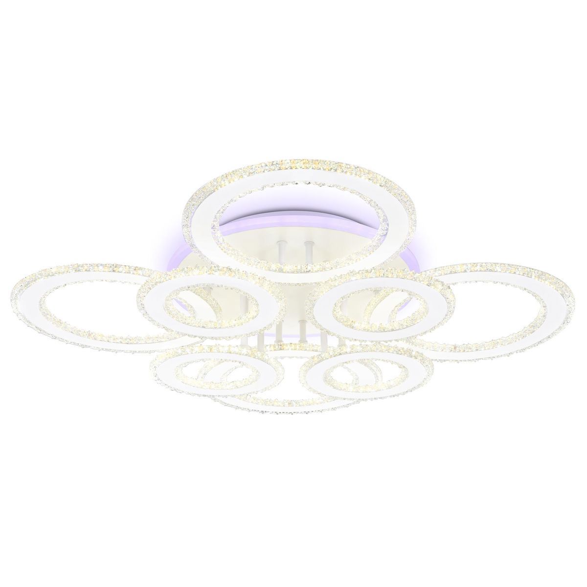 Изображение товара Потолочная люстра AMBRELLA LIGHT FA8854 ACRYLICA с акриловым плафоном и дистанционным управлением 2