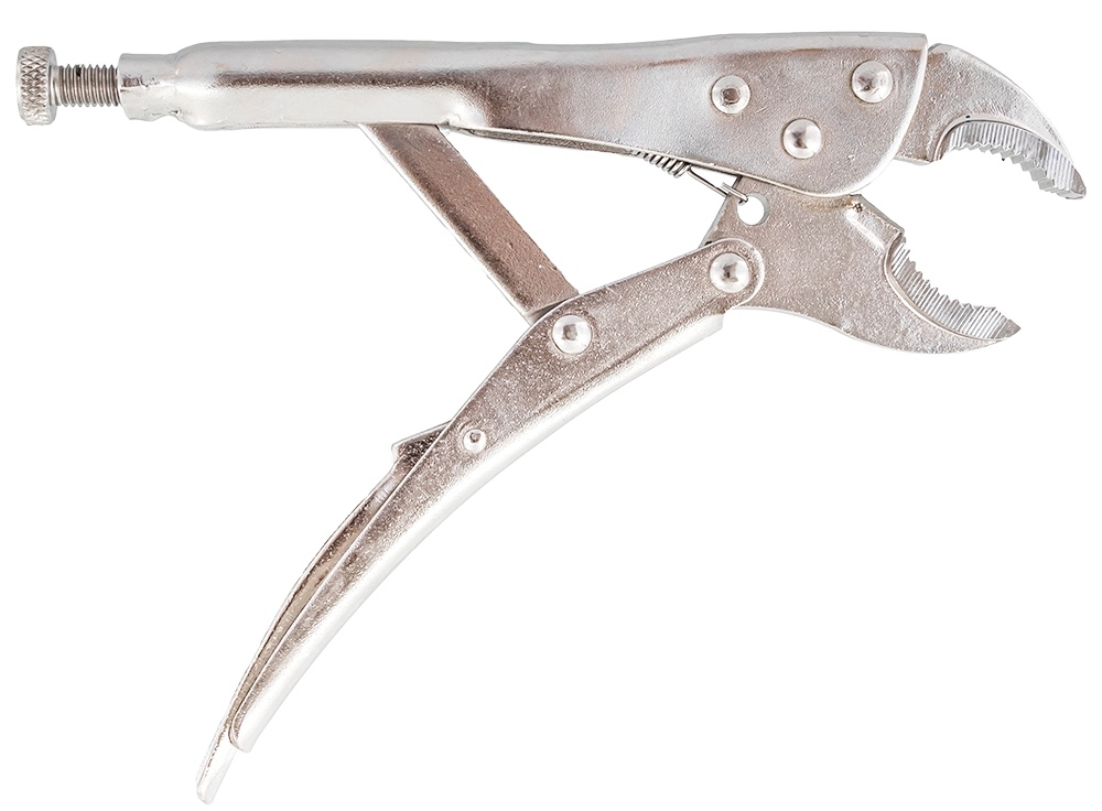 Изображение товара Клещи зажимные Кобальт 244-247 180 мм для фиксации металла, пластика и дерева