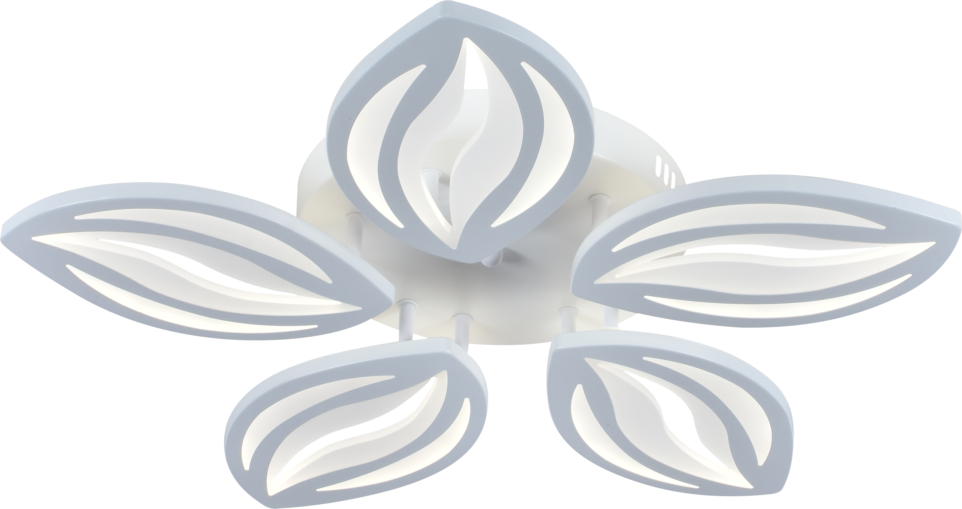 Изображение товара Люстра потолочная светодиодная Rivoli D6055-401 с пультом управления 11 м² регулируемый белый свет цвет белый