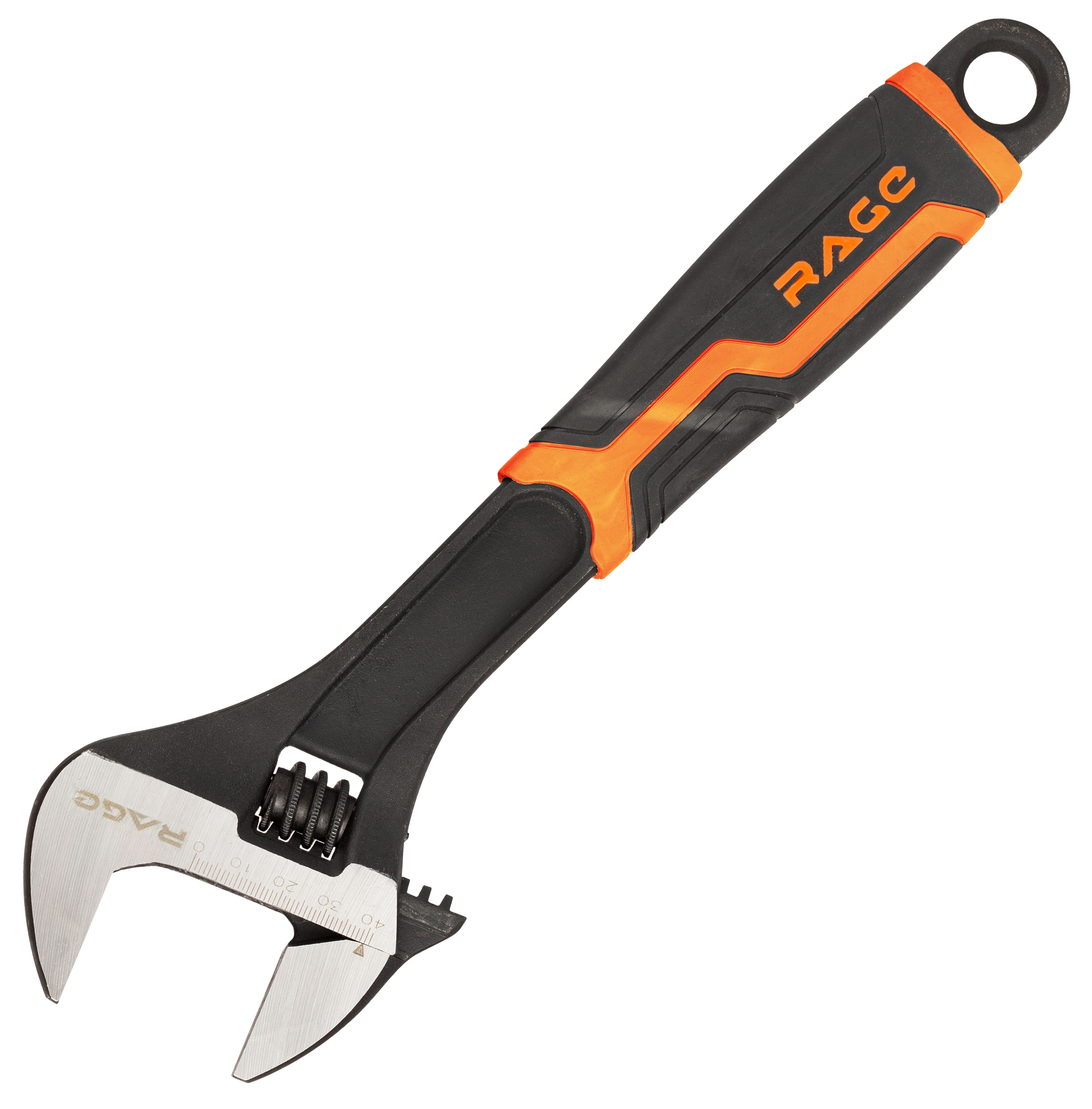 Изображение товара Ключ разводной Rage 300 мм, захват до 41 мм, сталь, пластиковая рукоятка