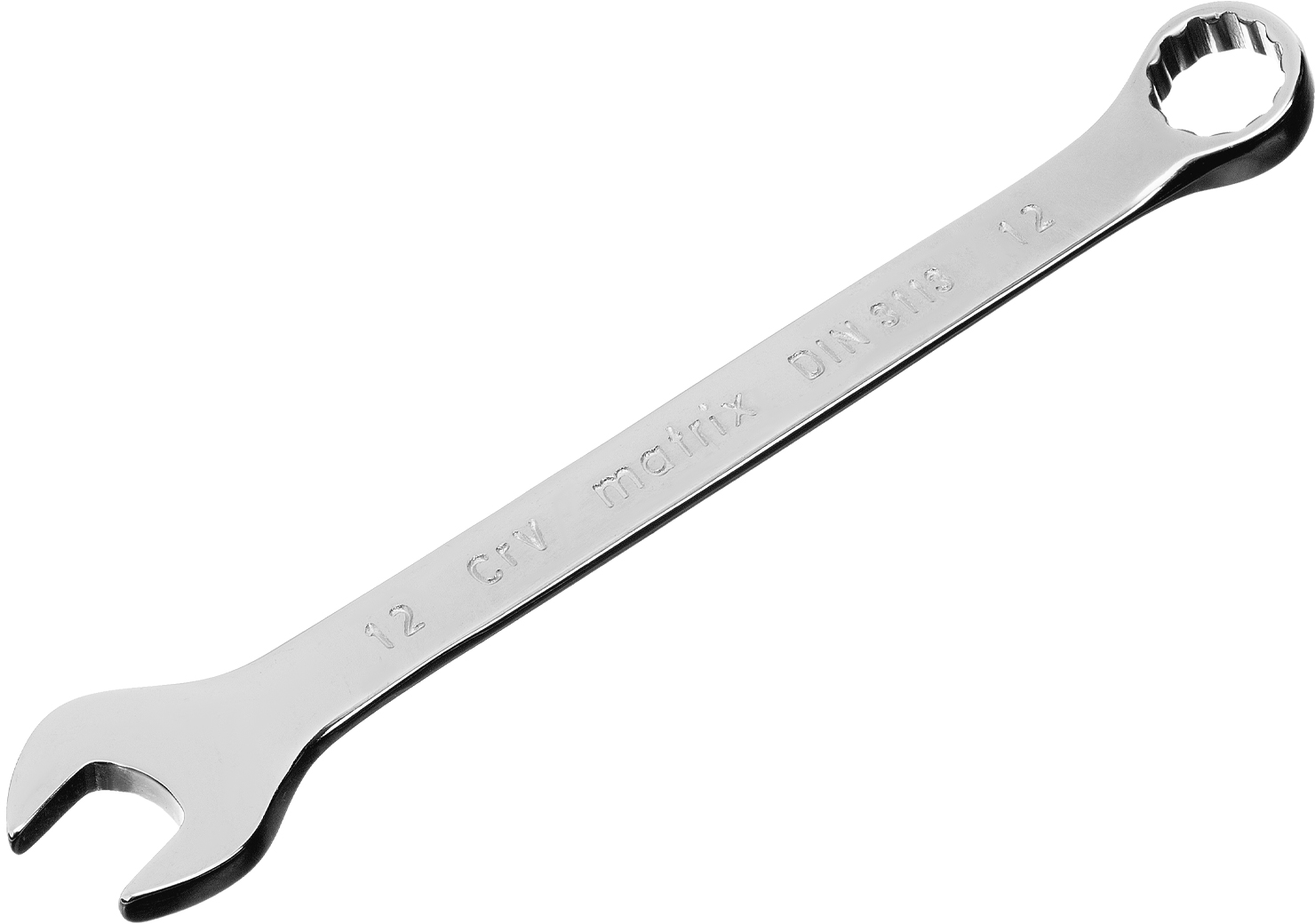 Изображение товара Ключ комбинированный Matrix 15156 12 мм хромованный для монтажных работ