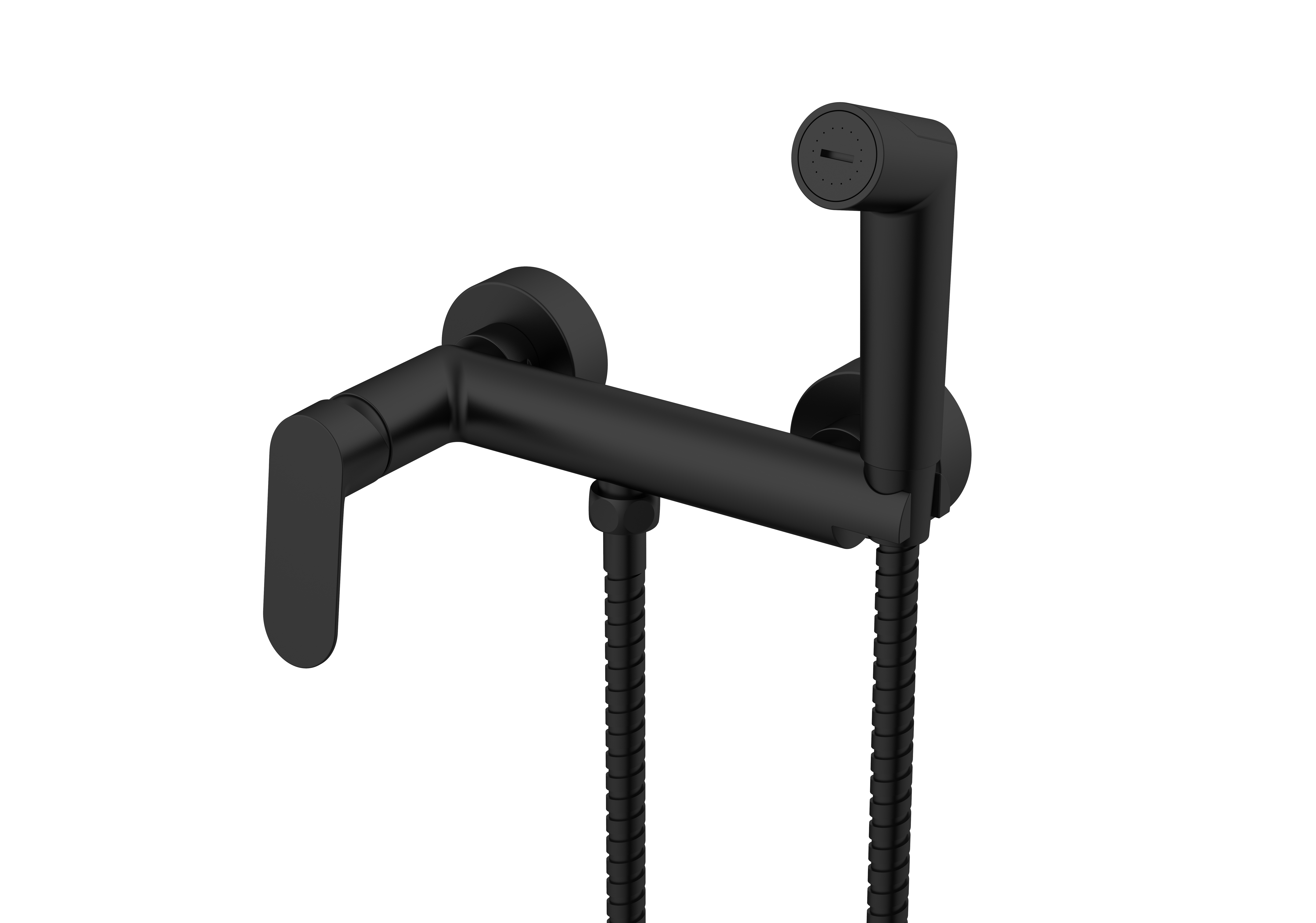 Изображение товара Смеситель для гигиенического душа SPLENKA ЧЁРНЫЙ S41.51.06 с одноручковым управлением