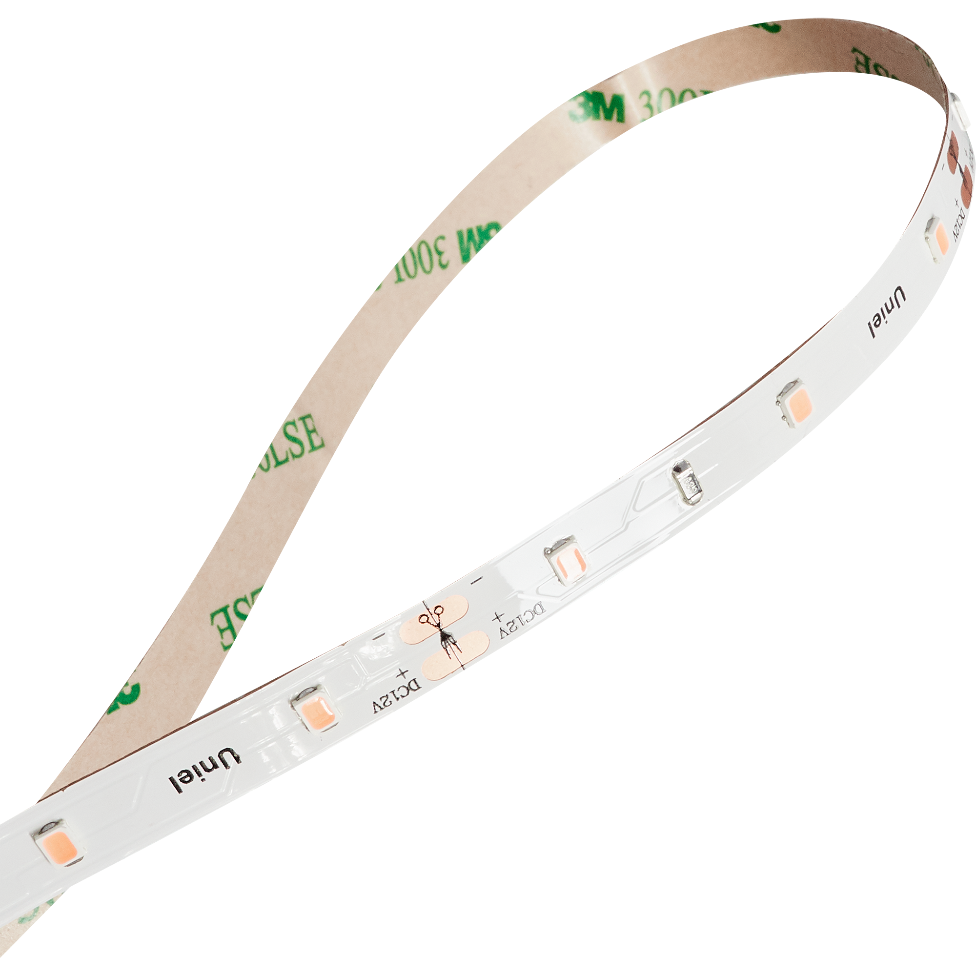 Комплект ленты светодиодной для растений Uniel SMD 2835 21 диод/15 Вт/м 230 В 10 мм 2 м красно-синий спектр фиолетовый свет - 3