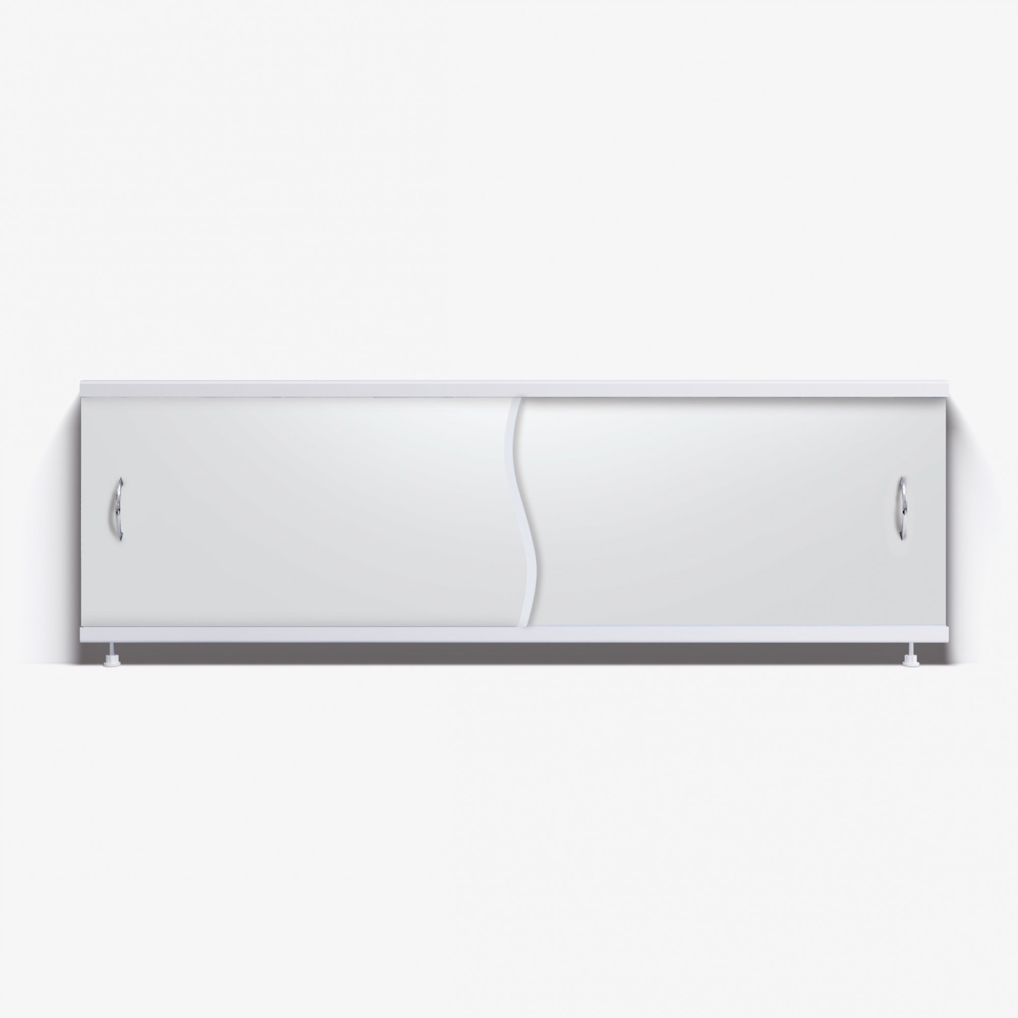 Изображение товара Экран под ванную Alavann Elit 150 см раздвижной из полистирола белый