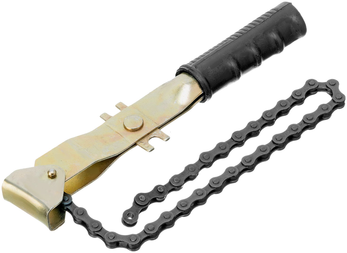 Изображение товара Ключ цепной Sparta 528205 регулируемый 265 мм для снятия масляных фильтров