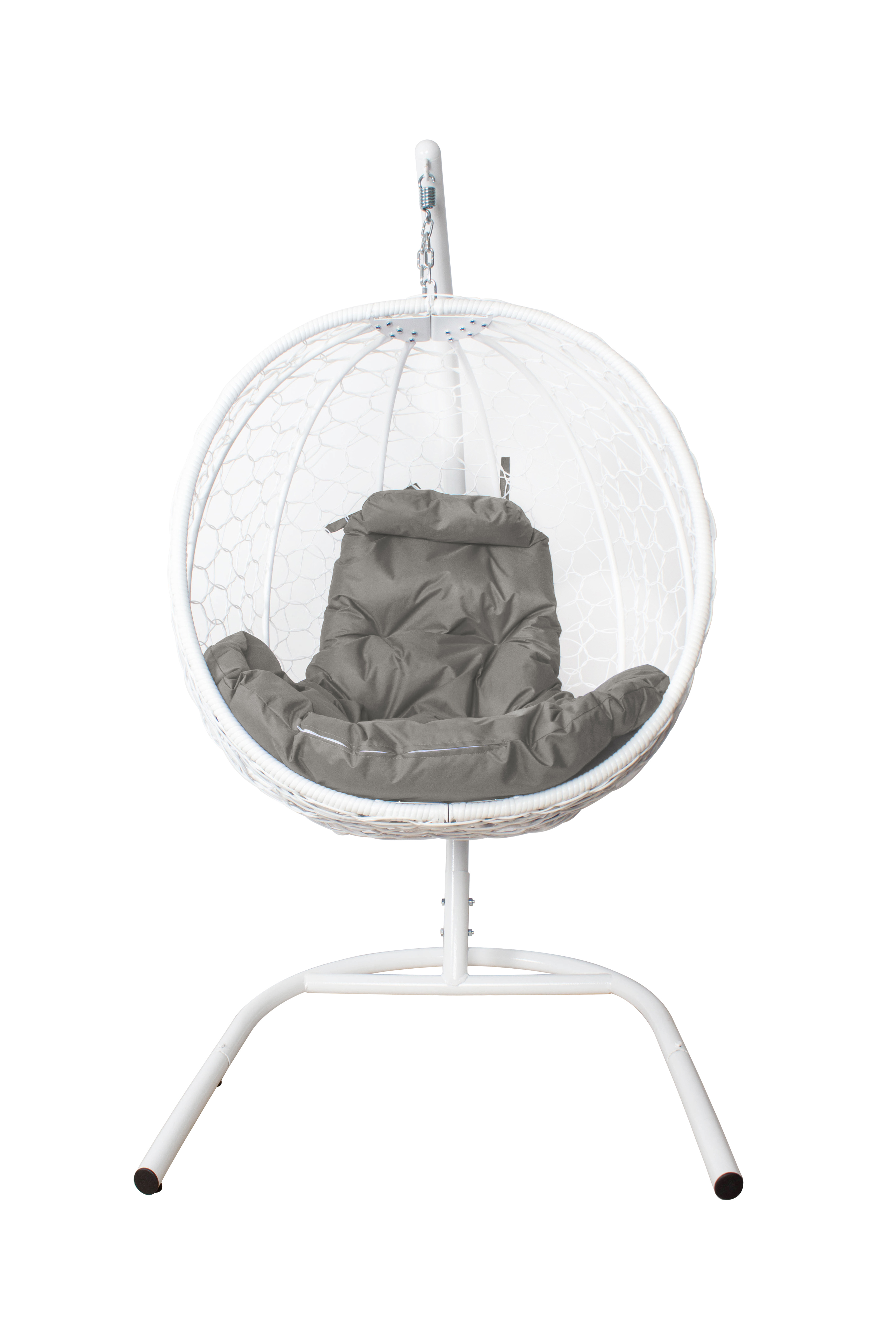 Изображение товара Подвесное кресло КАПЛЯ M-GROUP для дома и улицы, до 120 кг, белое