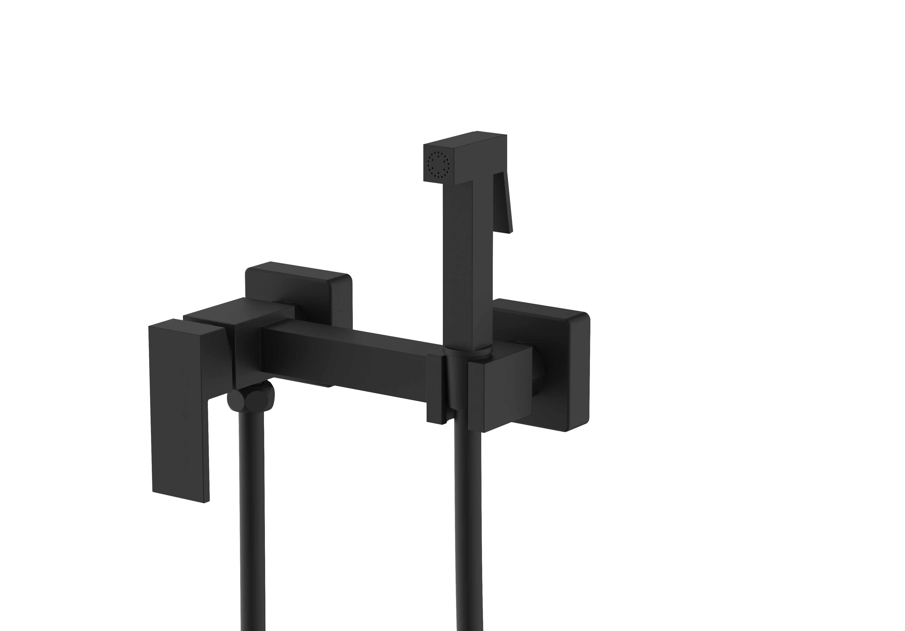 Изображение товара Смеситель для гигиенического душа SPLENKA ЧЕРНЫЙ S98.51.06 с одноручковым управлением