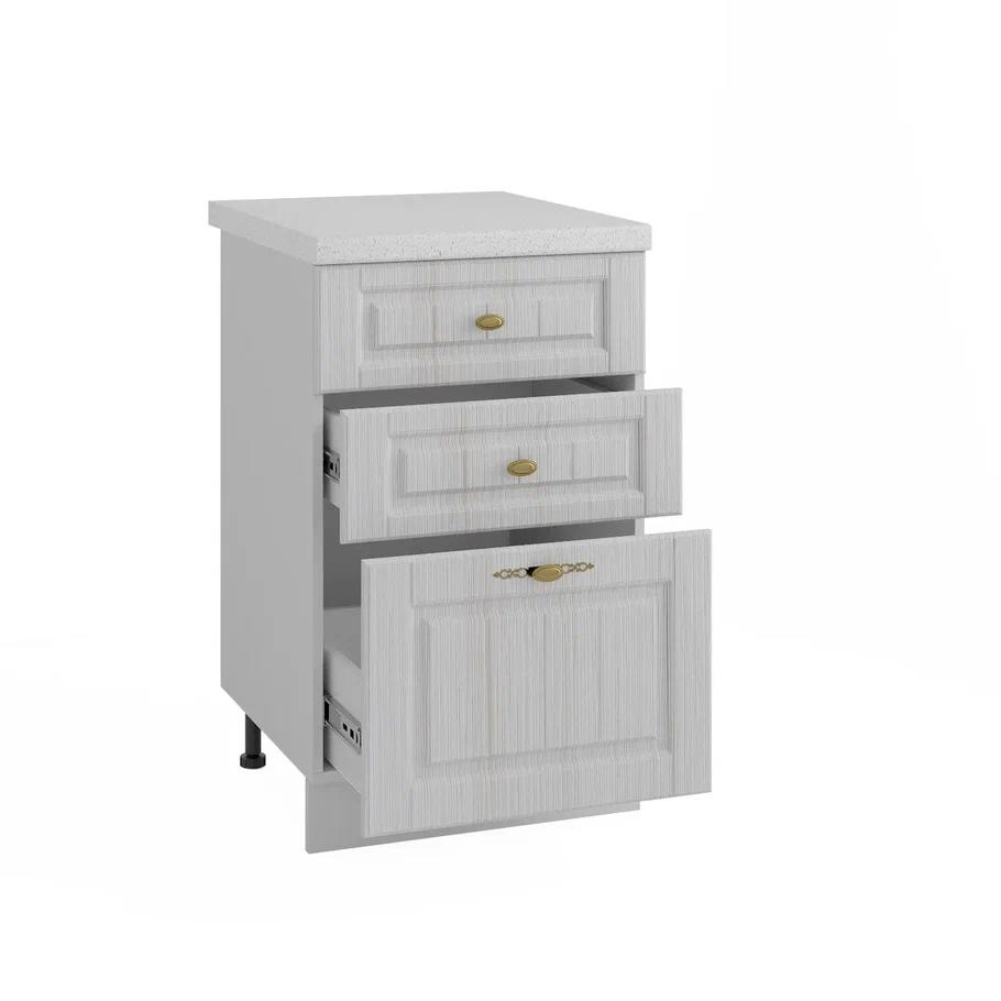 Изображение товара Кухонный гарнитур Дсв мебель Сандал вуд 30000000146 50x81.6x60 см ЛДСП цвет светло-бежевый