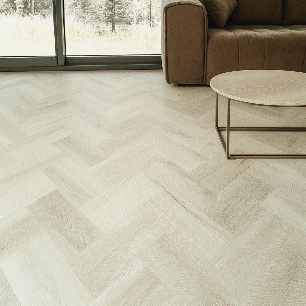 Изображение товара SPC плитка Imperial Art Parquet Н-28 Дуб Айсберг 5 мм фаска, влагостойкая, замковое соединение, 1.5