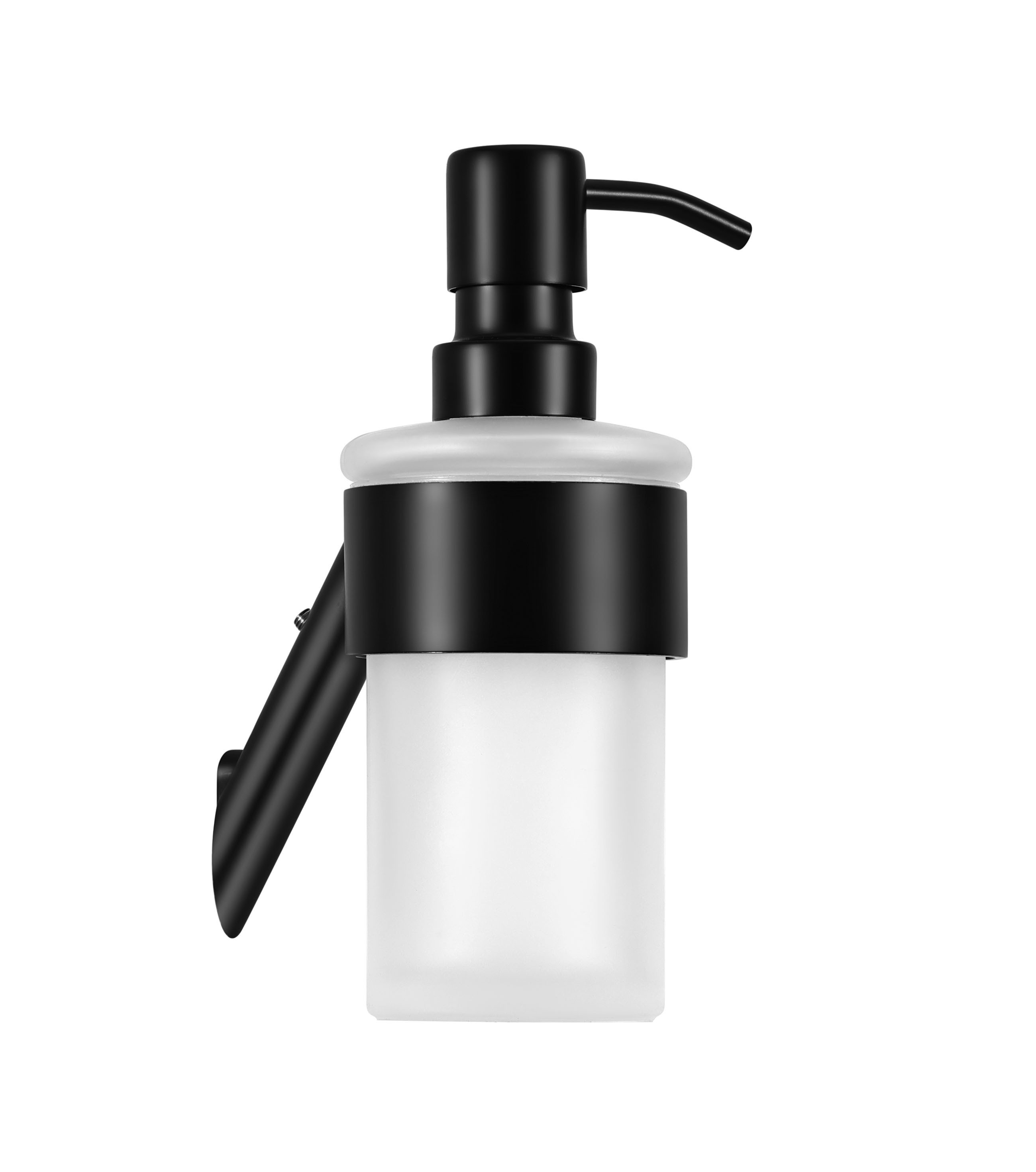 Изображение товара Дозатор для жидкого мыла Iddis Line LMLINSG0Bi46 подвесной сталь цвет черный