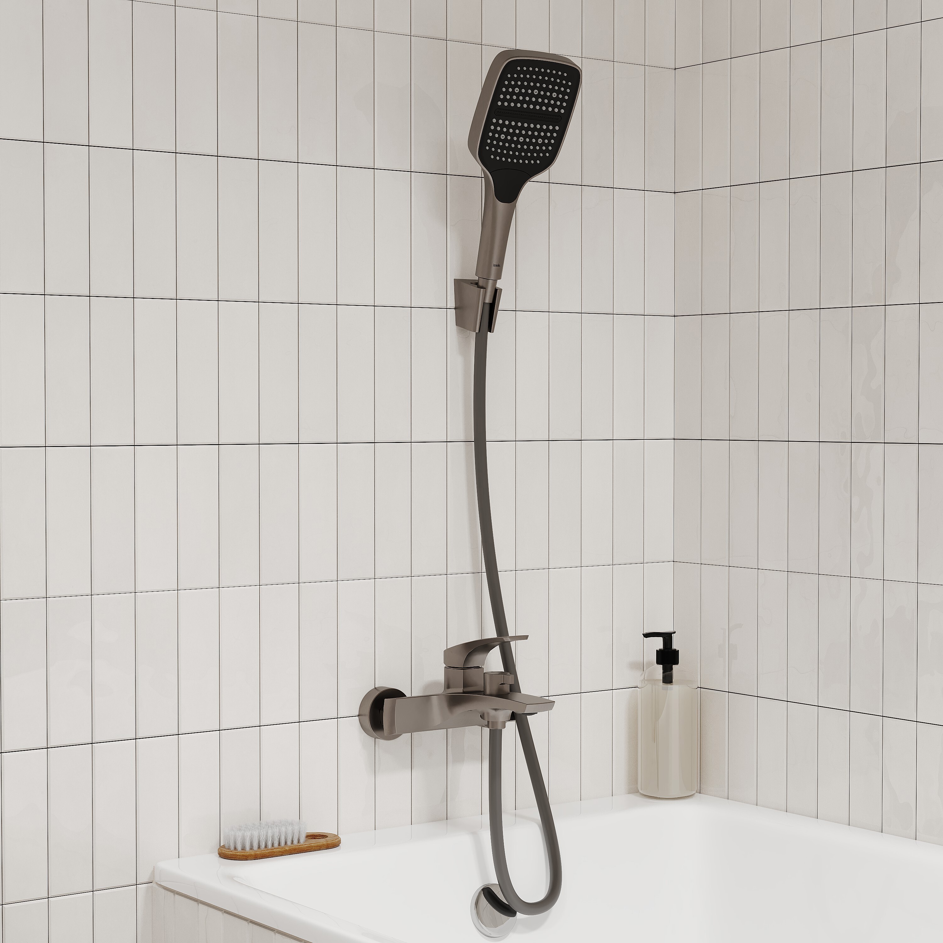 Изображение товара Смеситель для ванны Iddis Lahta LAHGM00i02 однорычажный графит матовый