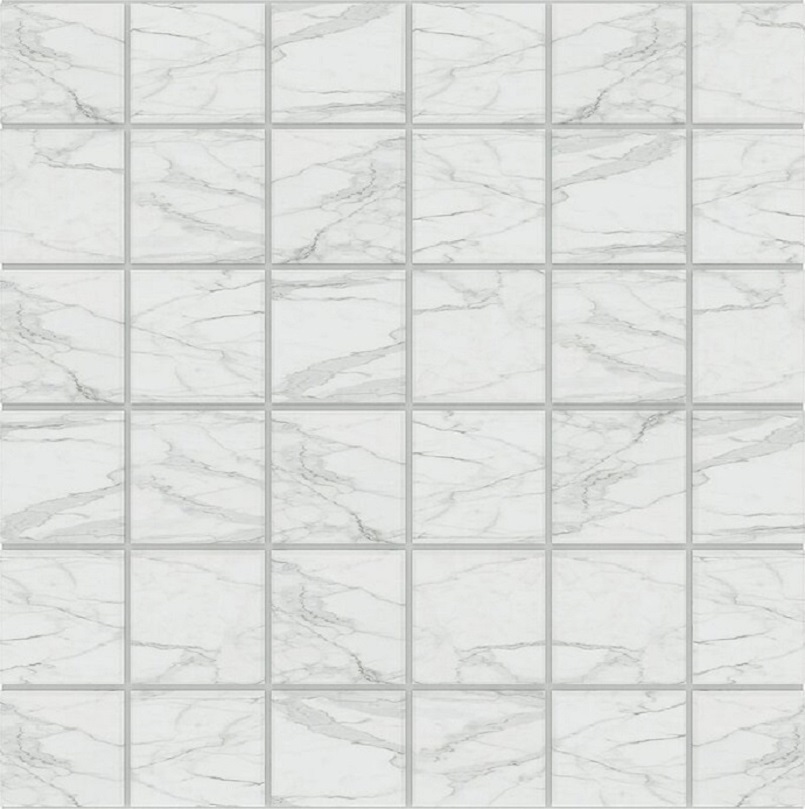 Изображение товара Декоративная мозаика Estima Ab01 (5x5) 30x30 полированная 36753 30x30см цвет Белый