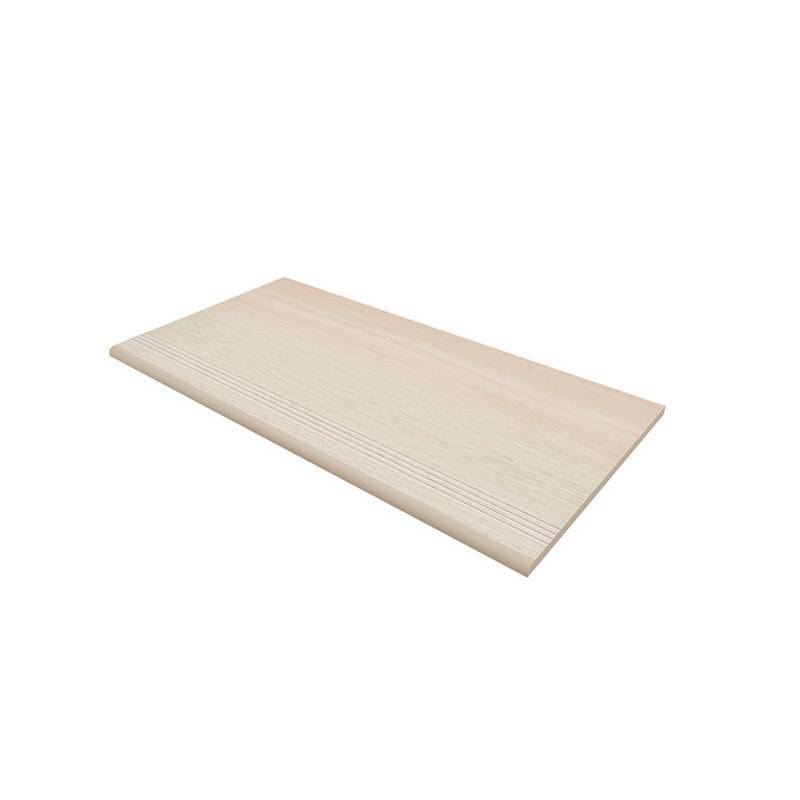 Изображение товара Ступень из керамогранита Estima Modern Wood MWc01 30.6x60.9 см непролированная бежевый