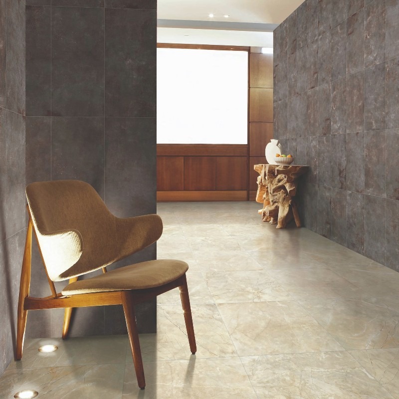 Изображение товара Керамогранит Estima Fusion FS01 60x120 см серый интерьер и фасады