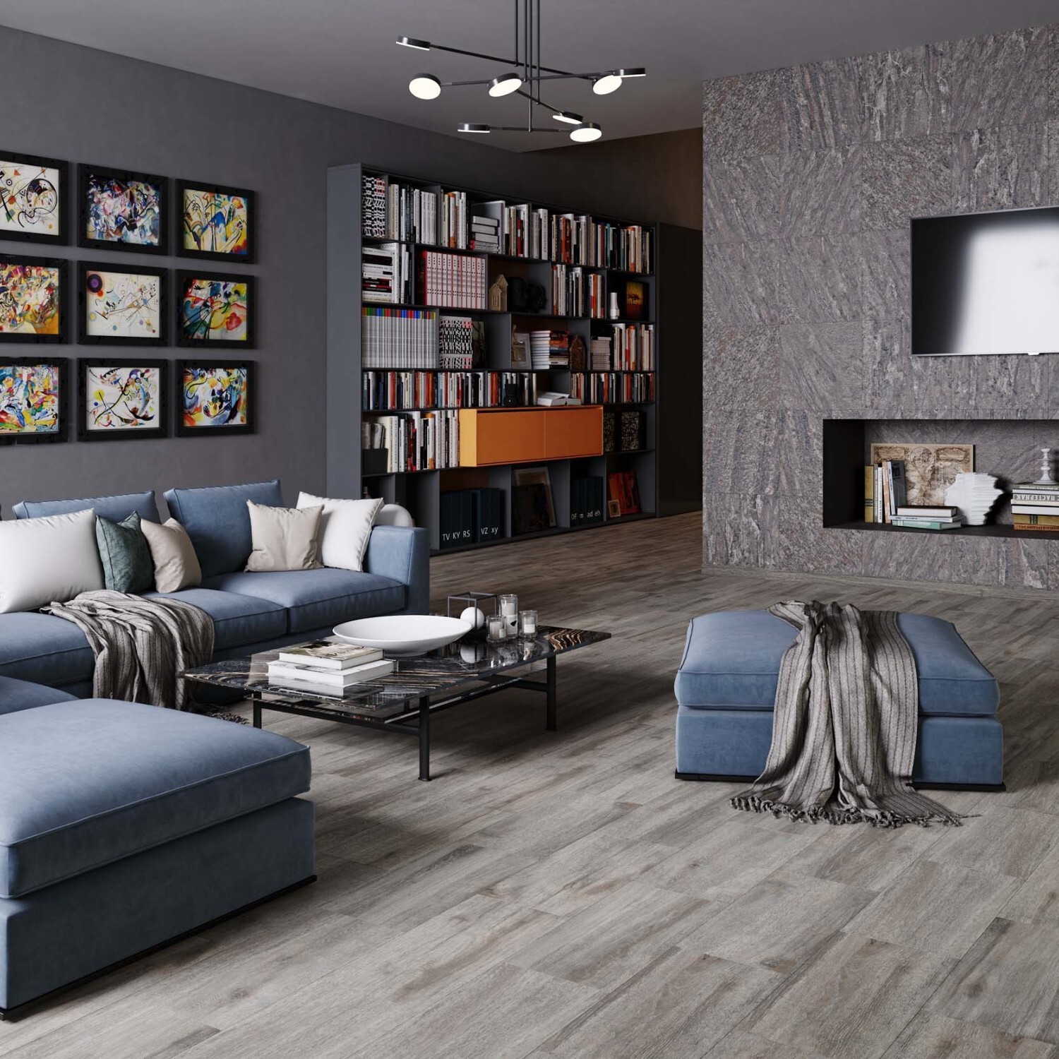 Изображение товара Керамогранит Estima Dream Wood DW05 30,6х60,9 см коричневый