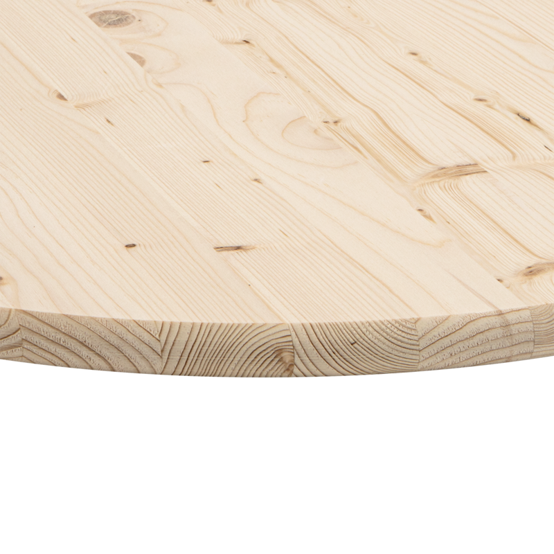 Изображение товара Столешница для стола Дом дерева 100x100x2.8 см дерево цвет цвет натуральной хвои