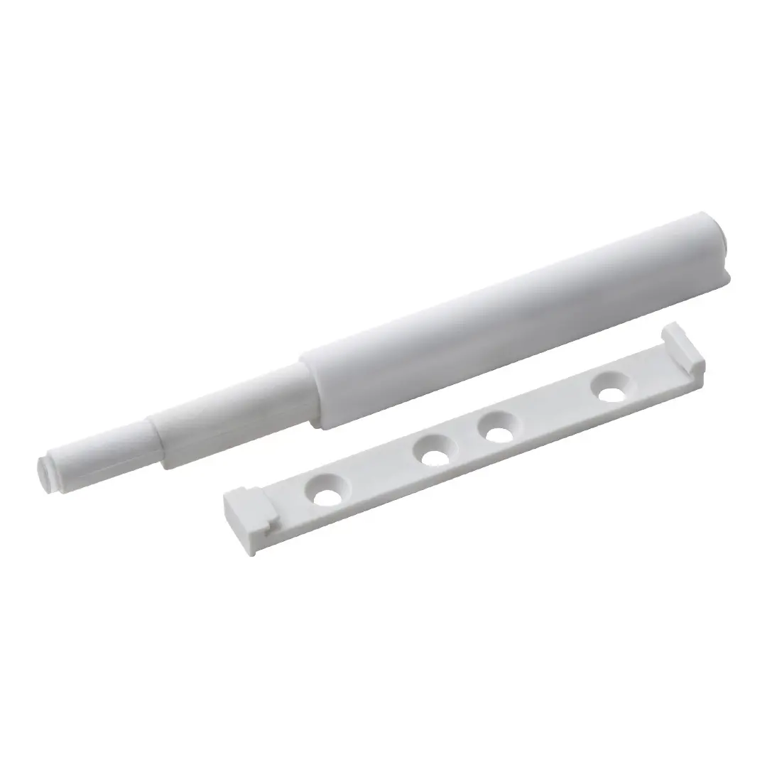 Упор-защелка фасада AMF10/W, 86.5x14 мм, пластик, цвет белый