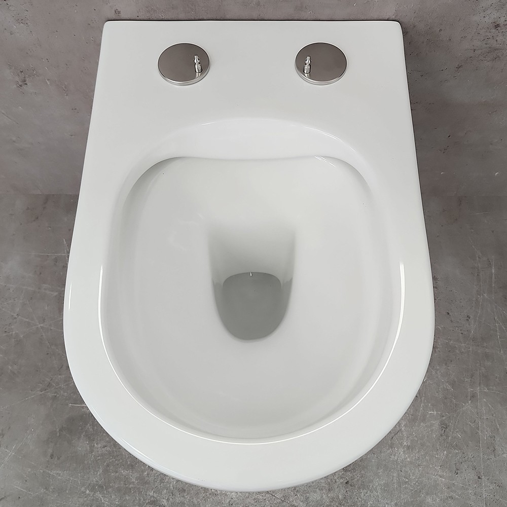 Изображение товара Комплект инсталляция Grohe 38772001 с унитазом Bloomix Rapid SL1233R/UF3 безободковый, цвет белый