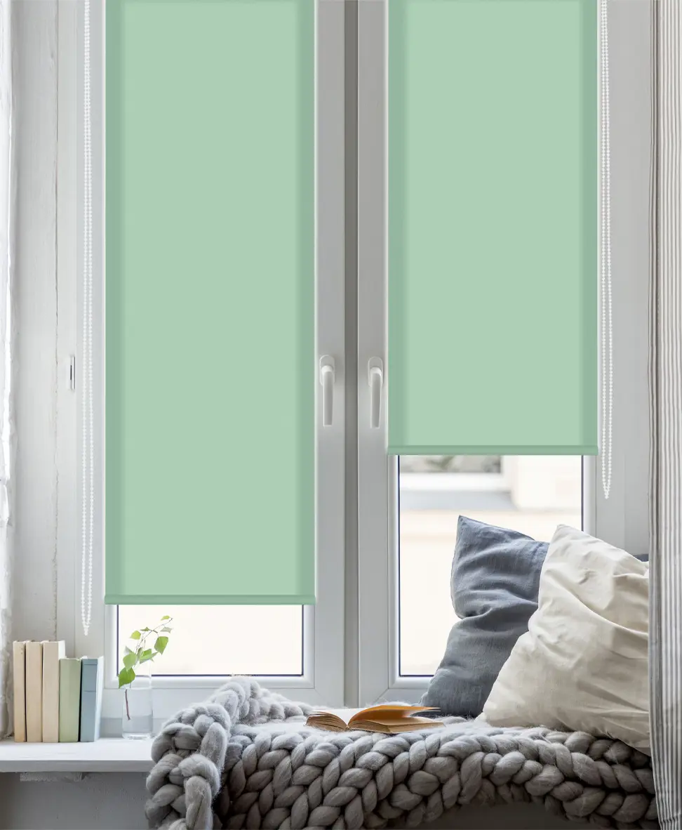 Штора рулонная Stars Light 50x160 см мятная - 3