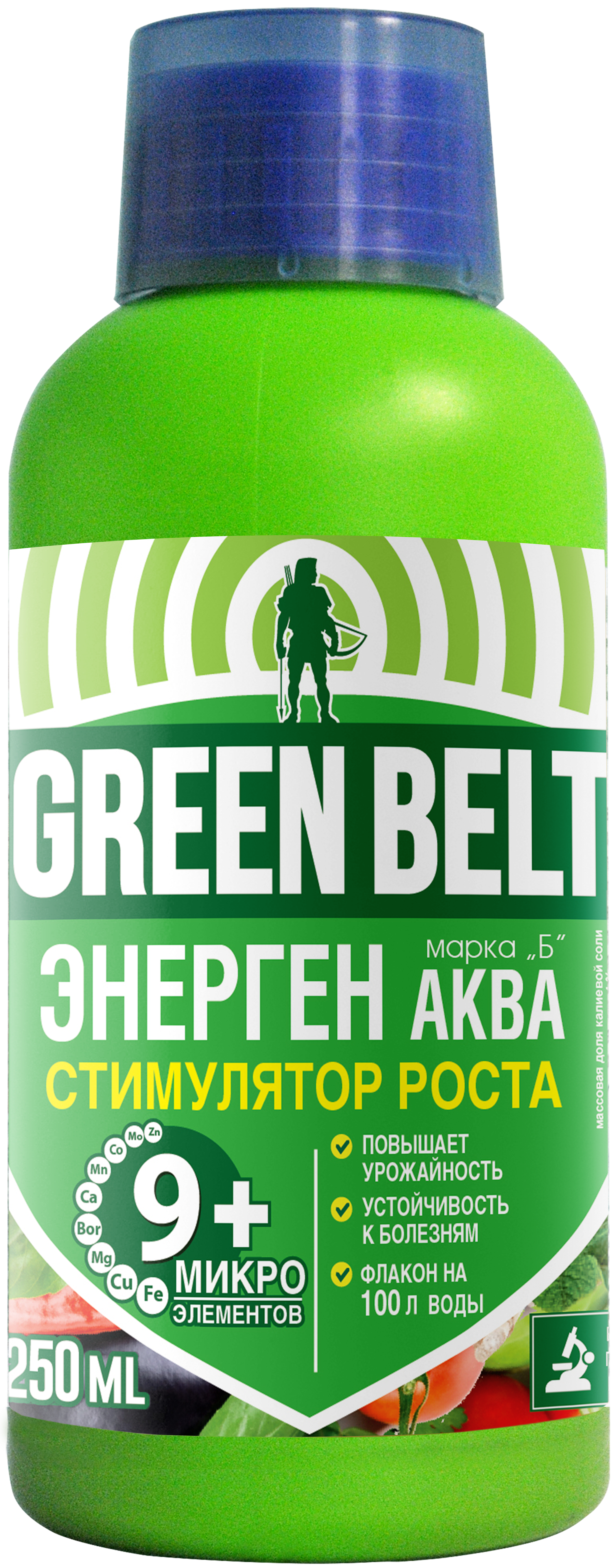 Изображение товара Стимулятор роста Грин Бэлт Энерген Аква Хелаты 250 мл