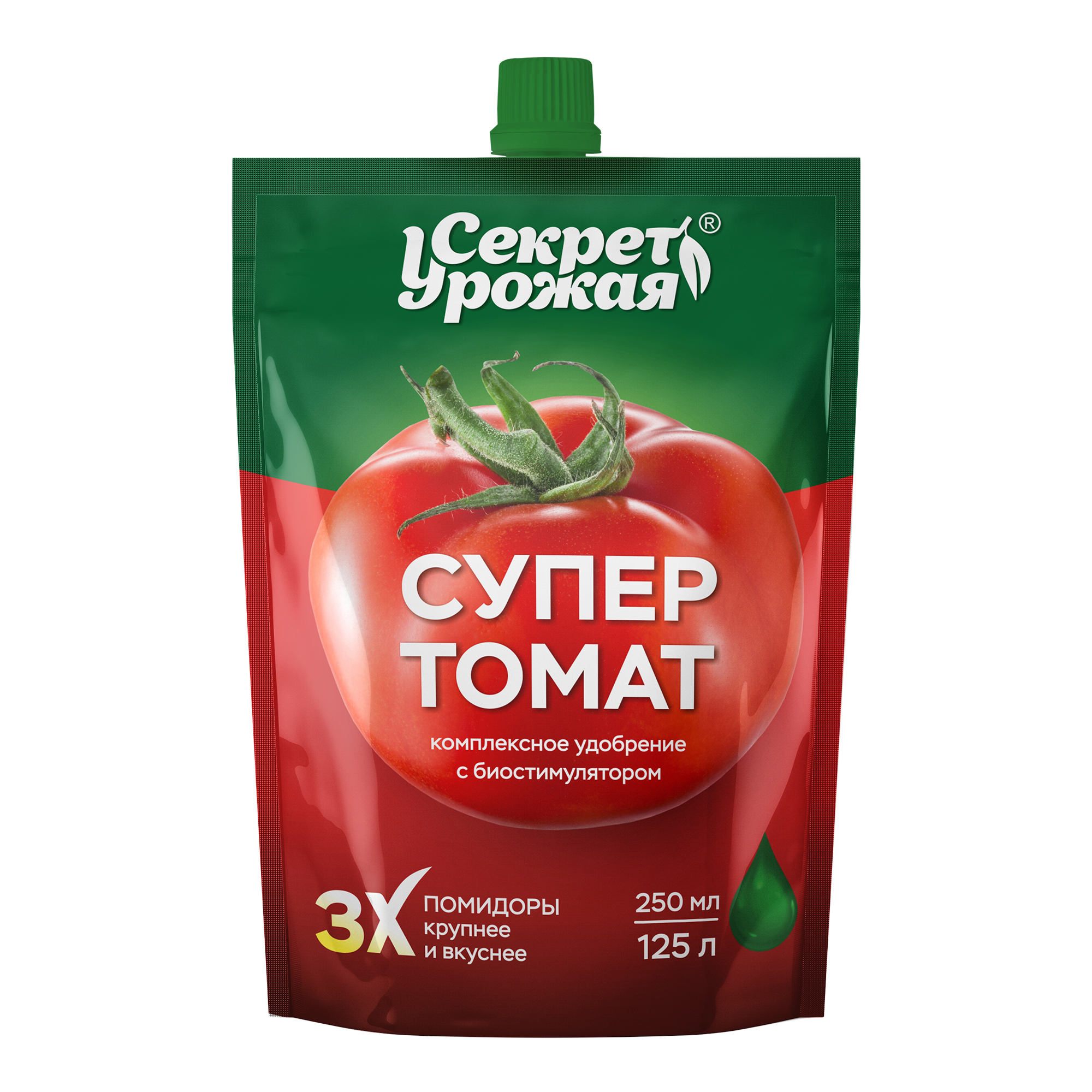 Изображение товара Стимулятор корнеобразования Долина плодородия Секрет урожая Супер томат 250 мл