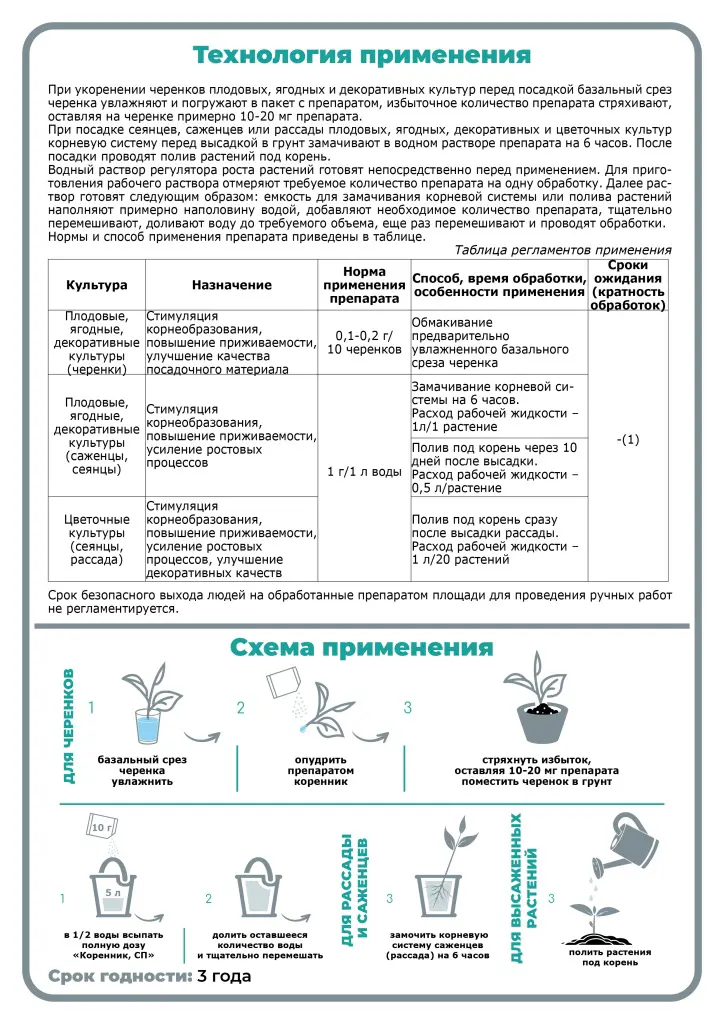 Стимулятор корнеобразования 50 г - 2