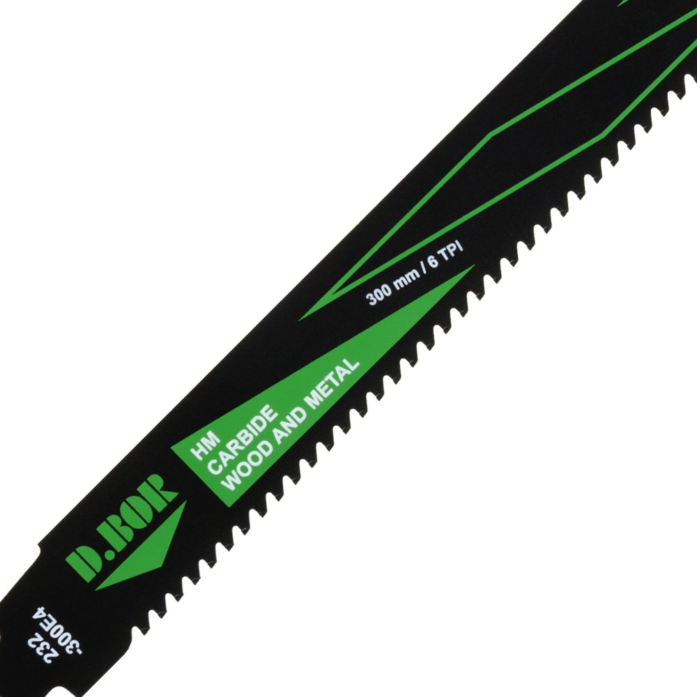 Изображение товара Полотно для сабельной пилы D.Bor 232-300E4-01 300 мм для дерева металла пластика