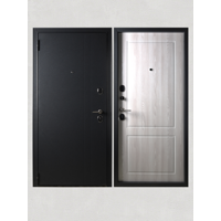 Изображение товара Входная металлическая дверь KVARTA FE правый 205x86 см серый/ясень ривьера айс