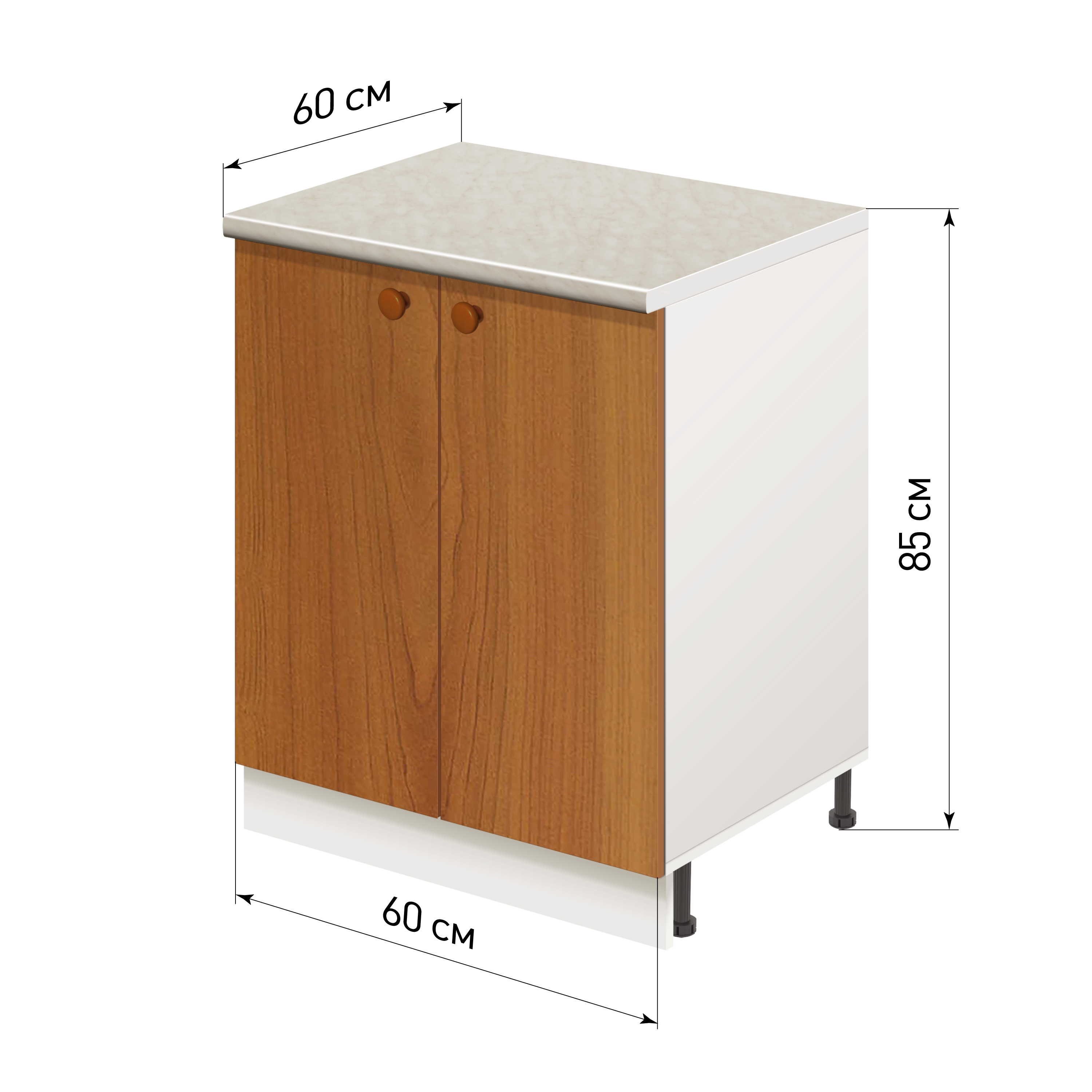 Изображение товара Напольный шкаф Лидер Стандарт TSB6060_OL Улейха