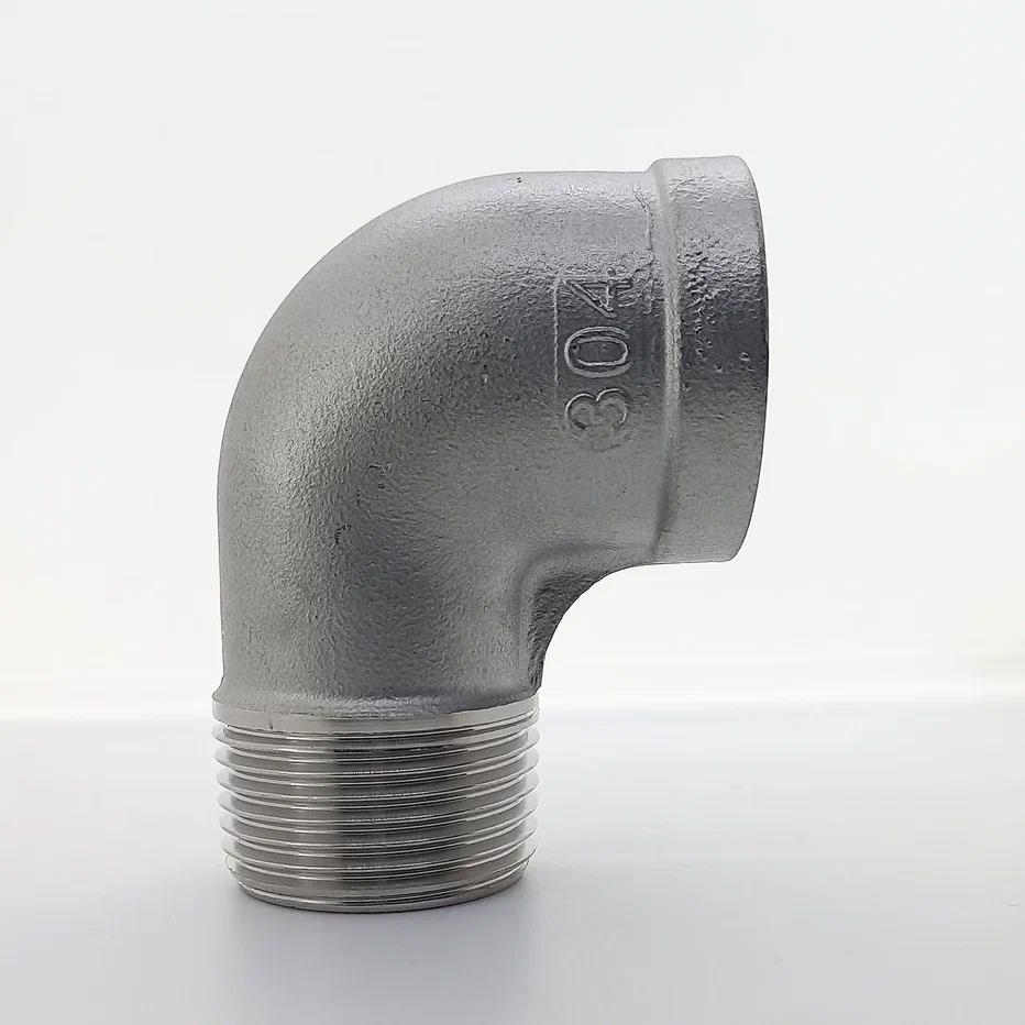 Изображение товара Отвод 90° Ifitting 3/8x3/8 из нержавеющей стали для трубопроводных систем CN