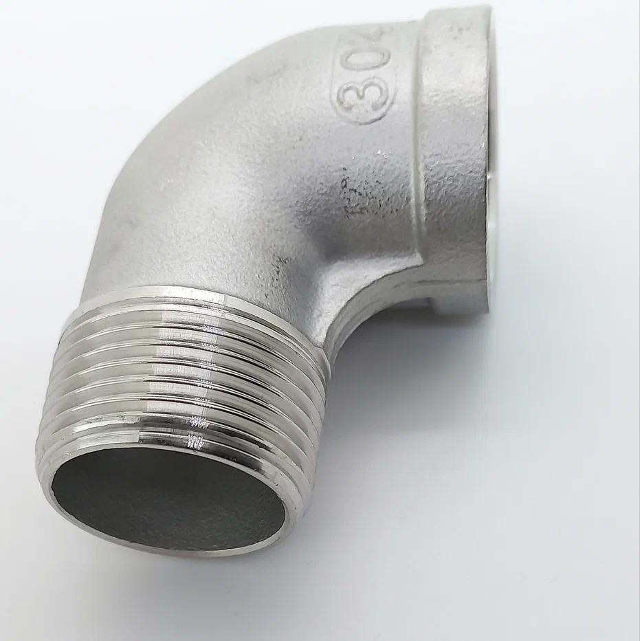 Изображение товара Отвод 90° Ifitting 1 1/2"x1 1/2" НР-ВР нержавеющая сталь MG-FEDM40/4