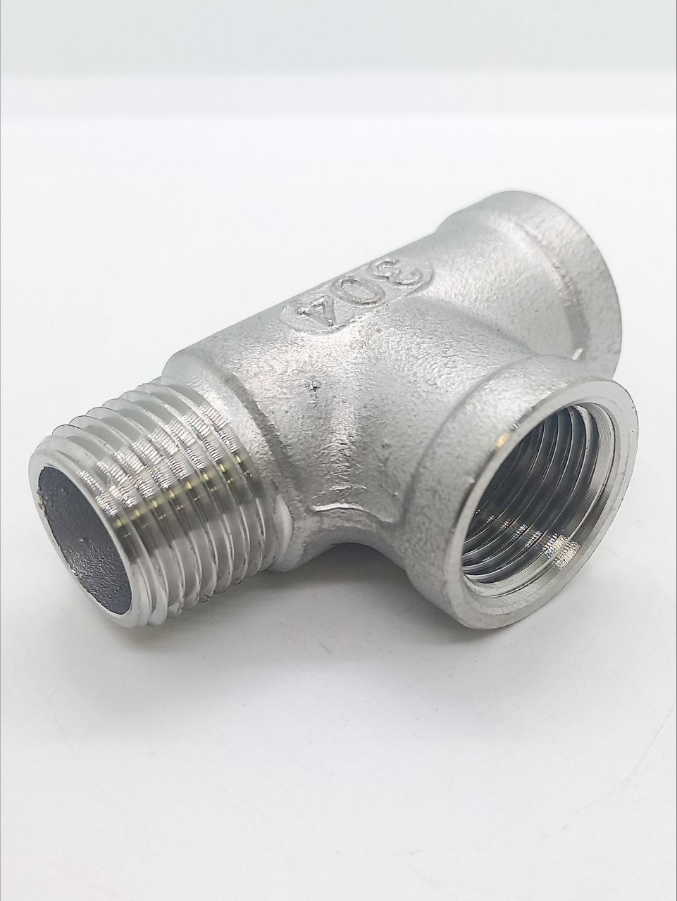 Изображение товара Тройник Ifitting 3/4"x3/4"x3/4" НР-ВР нержавеющая сталь MG-DTFFM20/4 Изображение товара Тройник Ifitting 3/4"x3/4"x3/4" НР-ВР нержавеющая сталь MG-DTFFM20/4